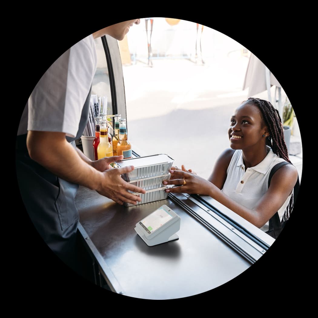 Dejavoo P12 handheld mobile payment terminal