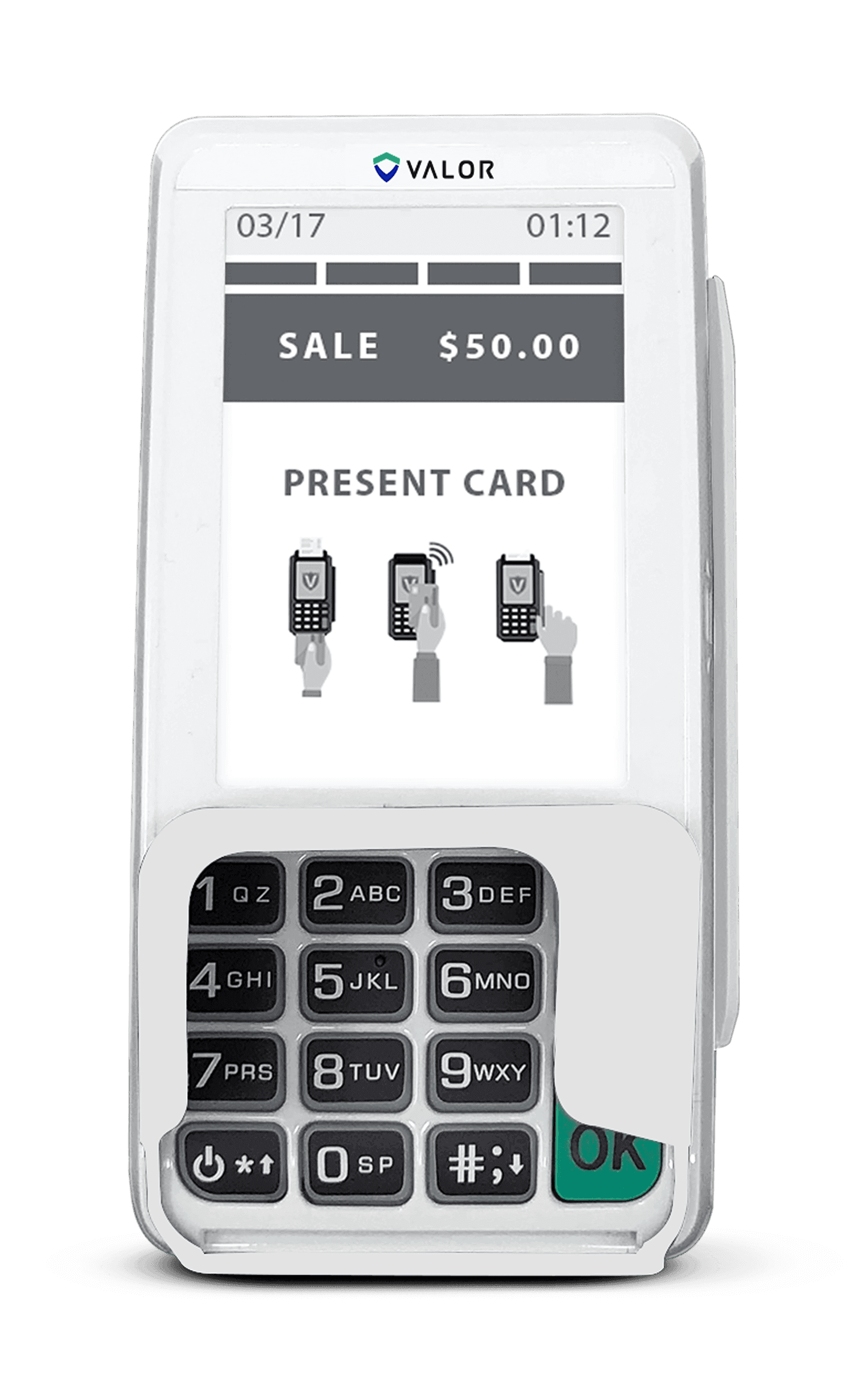 Valor VL300 PIN pad payment device